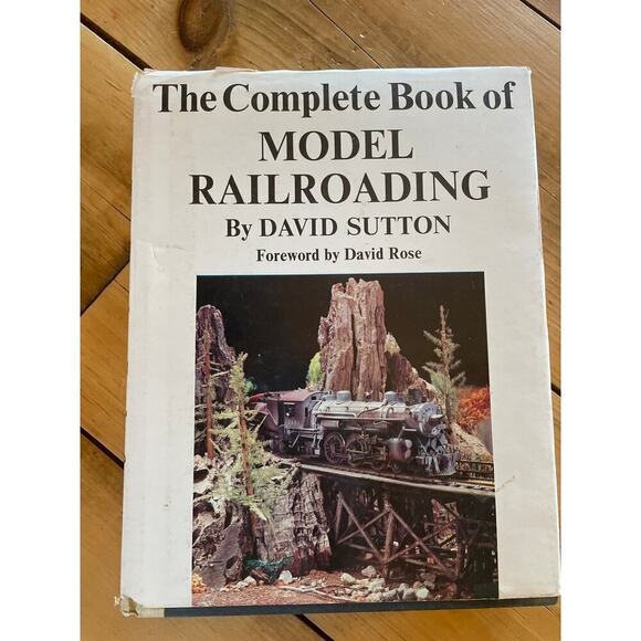 The Complete Book of Model Railroading by David Sutton 1964 Hard cover Book - Picture 1 of 4